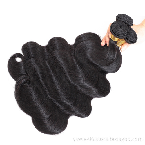 Wholesale Cuticle Aligned Hair Vendors Raw Virgin Brazilian hair bundles Body Wave Human Hair in Mozambique